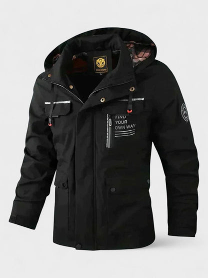 Herden | Winterjas voor mannen met capuchon