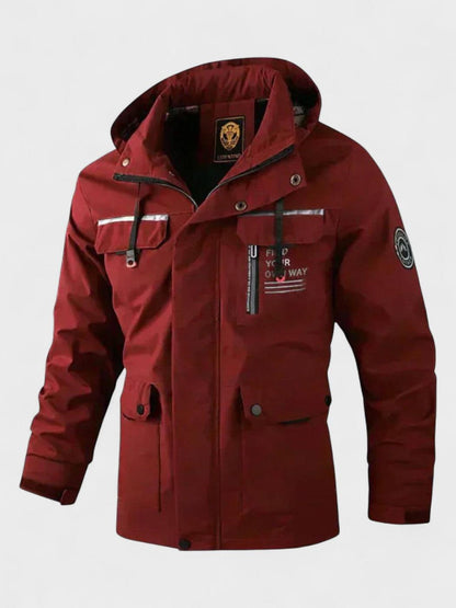 Herden | Winterjas voor mannen met capuchon