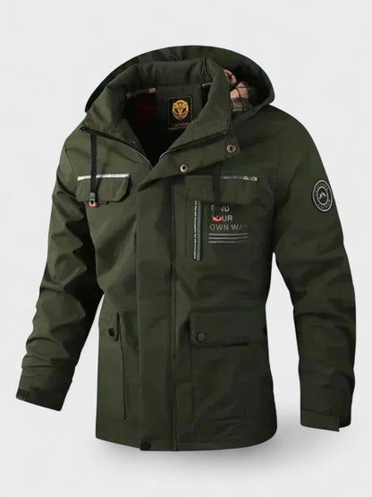 Herden | Winterjas voor mannen met capuchon