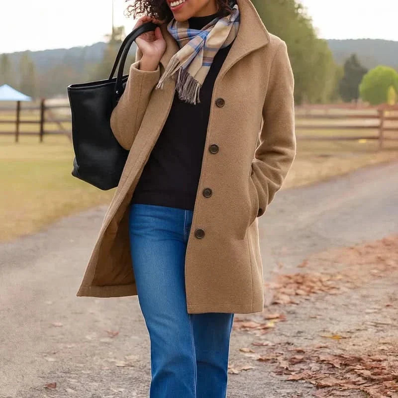 Celeste | Tijdloze Damesjas – Elegant & Warm