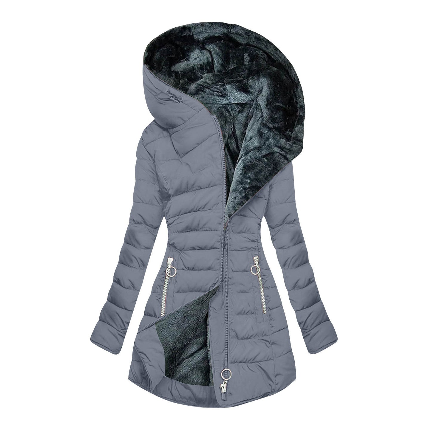 Chloe | Lange Winterjas met Warmtebescherming en Elegante Dagelijkse Stijl