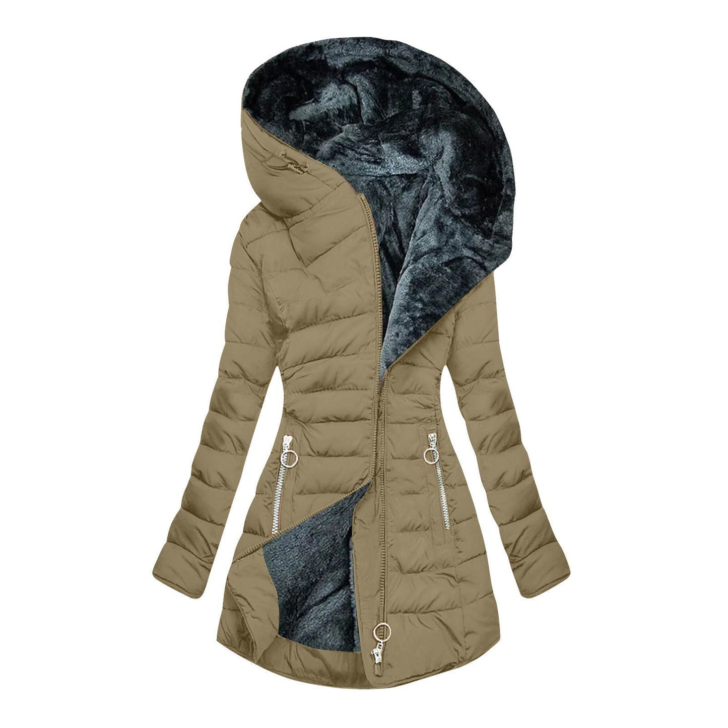 Chloe | Lange Winterjas met Warmtebescherming en Elegante Dagelijkse Stijl