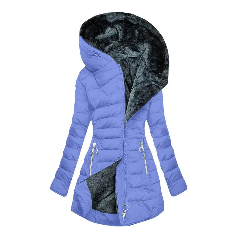 Chloe | Lange Winterjas met Warmtebescherming en Elegante Dagelijkse Stijl