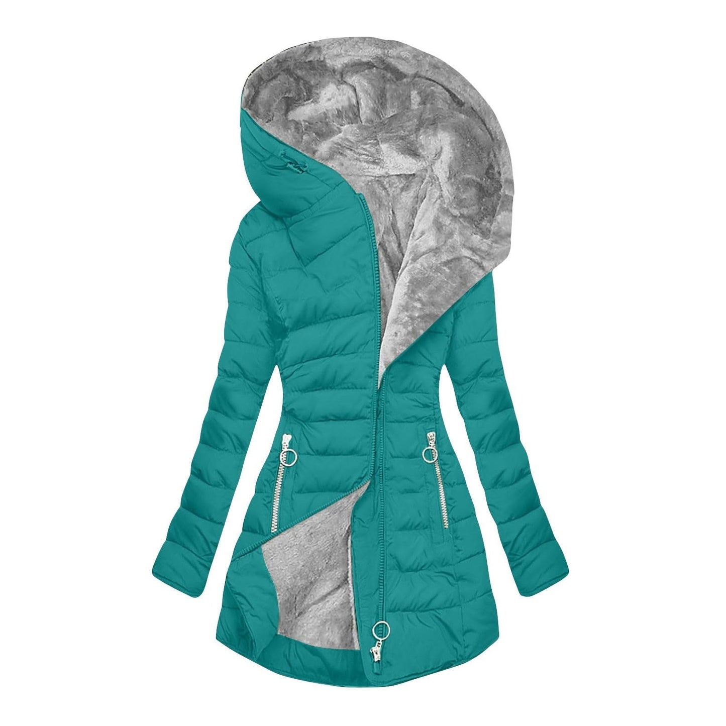 Chloe | Lange Winterjas met Warmtebescherming en Elegante Dagelijkse Stijl