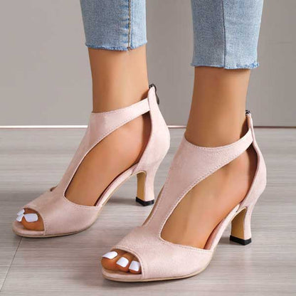 Mirea | Orthopedische Sandalen met Stabiele Hak en Comfort