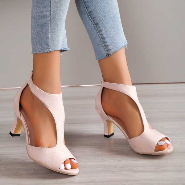 Mirea | Orthopedische Sandalen met Stabiele Hak en Comfort