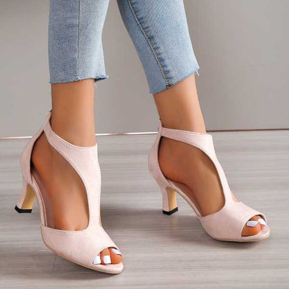 Mirea | Orthopedische Sandalen met Stabiele Hak en Comfort