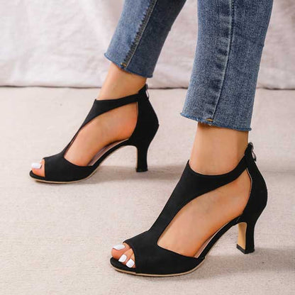 Mirea | Orthopedische Sandalen met Stabiele Hak en Comfort
