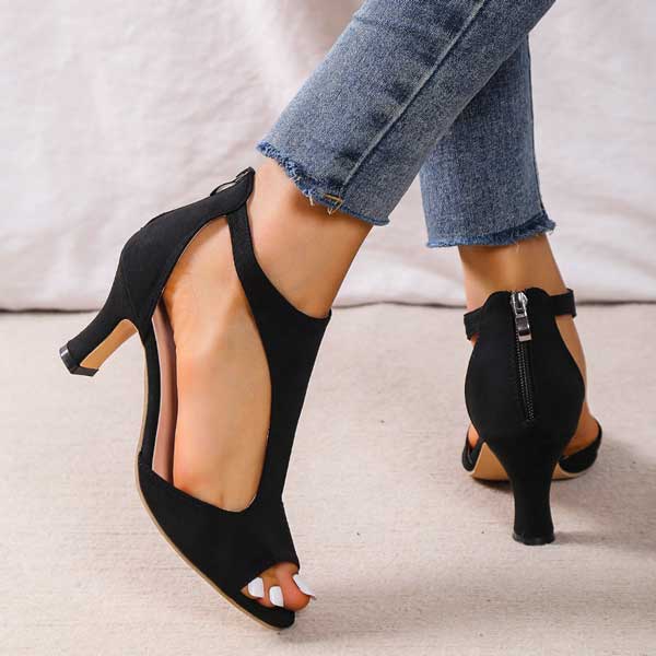 Mirea | Orthopedische Sandalen met Stabiele Hak en Comfort