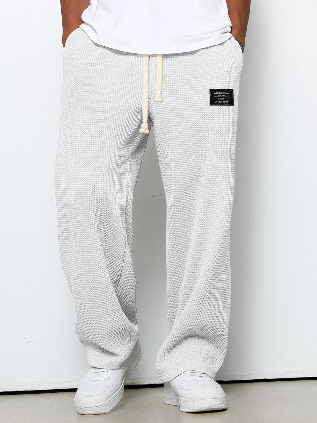 Dino | Comfortabele Wijde Broek voor Mannen met Verstelbare Taille