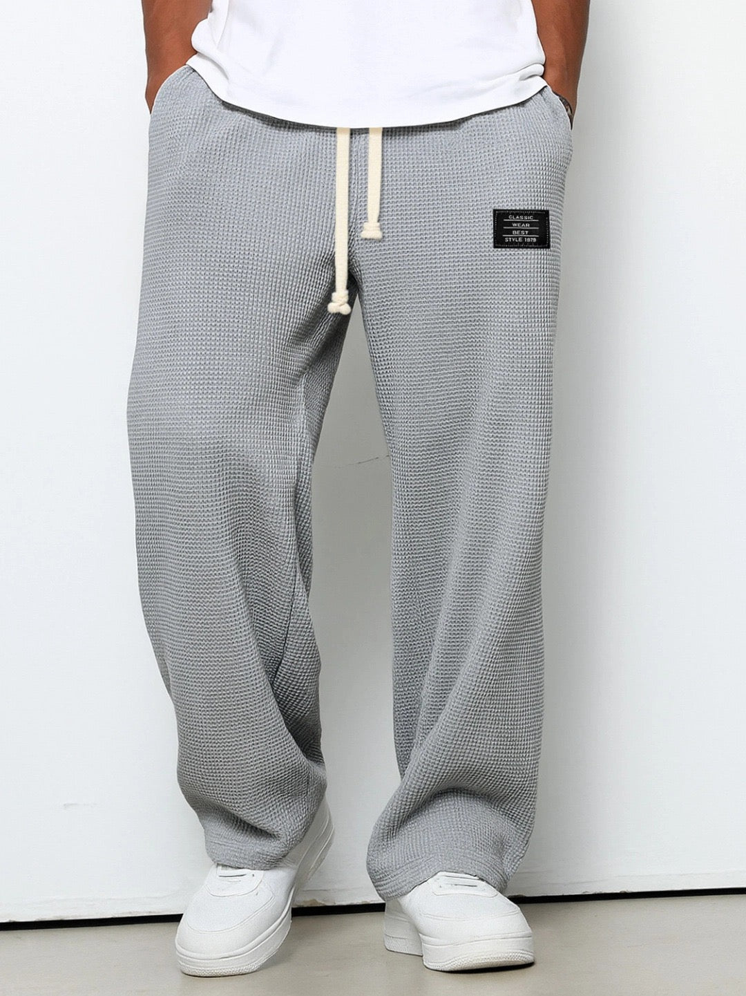Dino | Comfortabele Wijde Broek voor Mannen met Verstelbare Taille