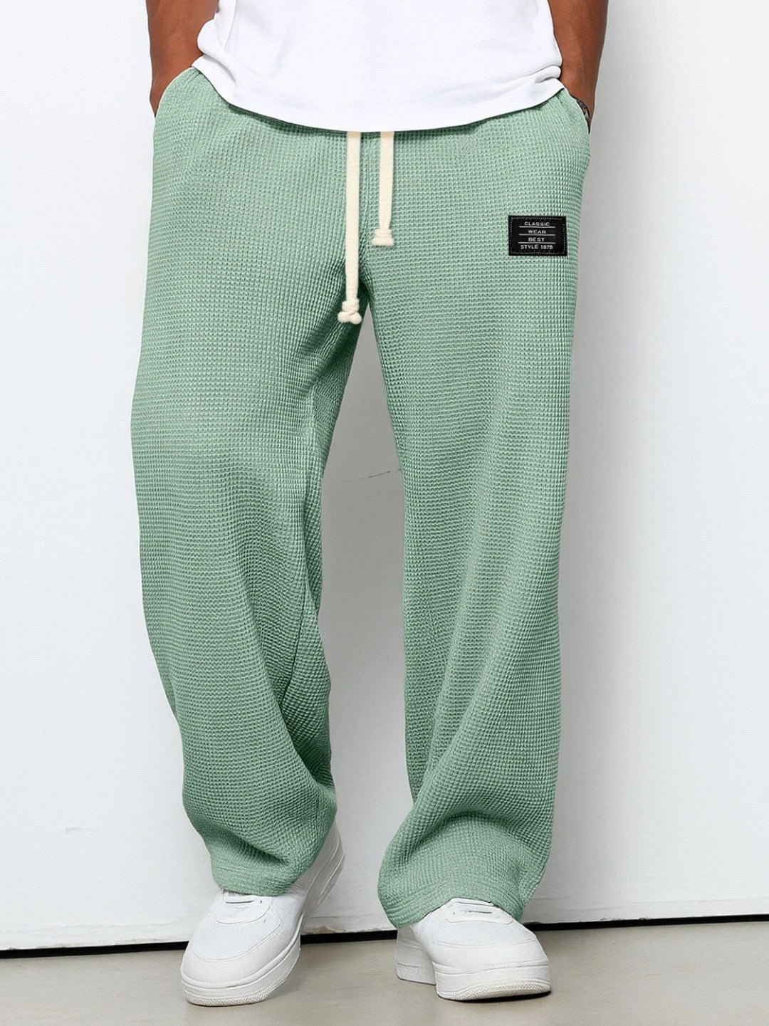 Dino | Comfortabele Wijde Broek voor Mannen met Verstelbare Taille
