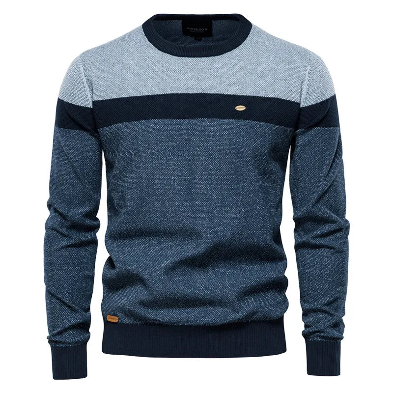 OLIVIER | Herenvest met ronde hals