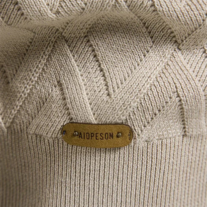 THEO | Herenpullover met Ruitpatroon