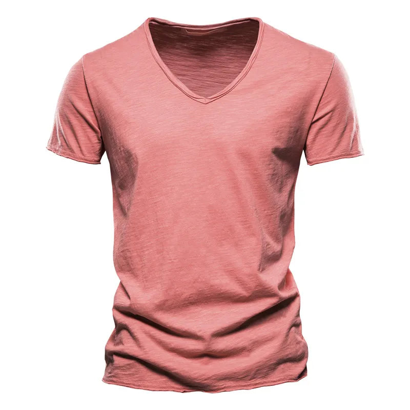 Andy | Luchtig Katoenen Zomer T-shirt (1+1 Gratis)