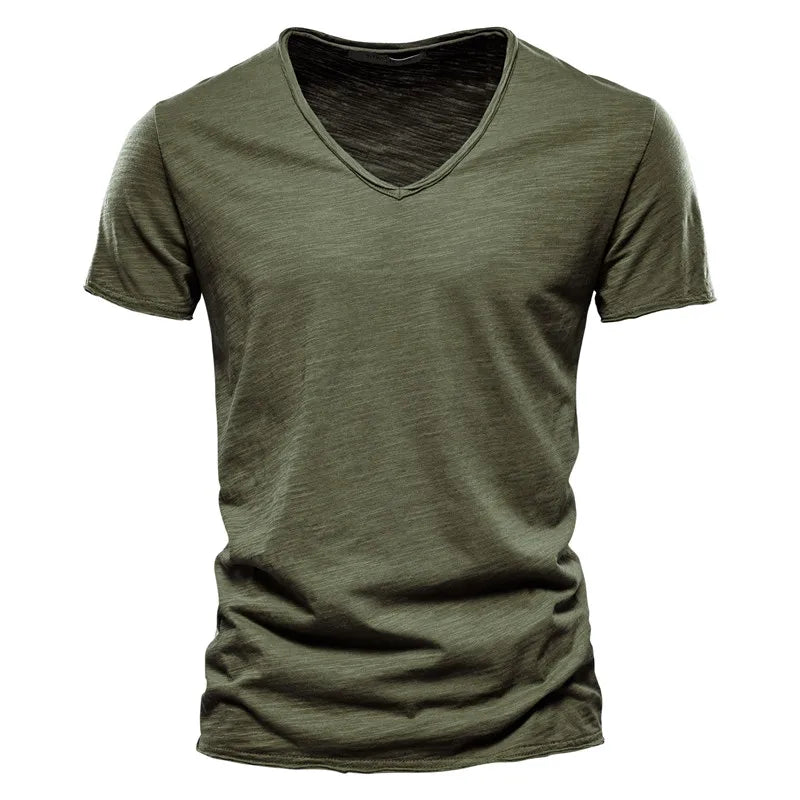 Andy | Luchtig Katoenen Zomer T-shirt (1+1 Gratis)
