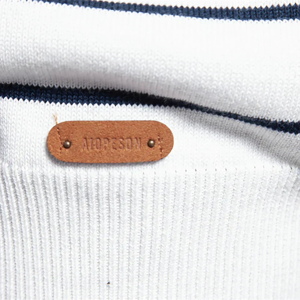 STEFF | Herentrui met Strepen voor Comfort en Tijdloze Stijl