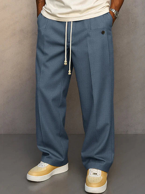 Olivier | Elegante broek met verstelbaar koord