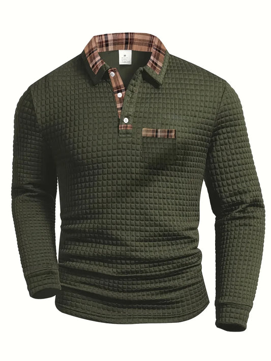 BEKMAN | Geruite Polo voor Dagelijks Comfort