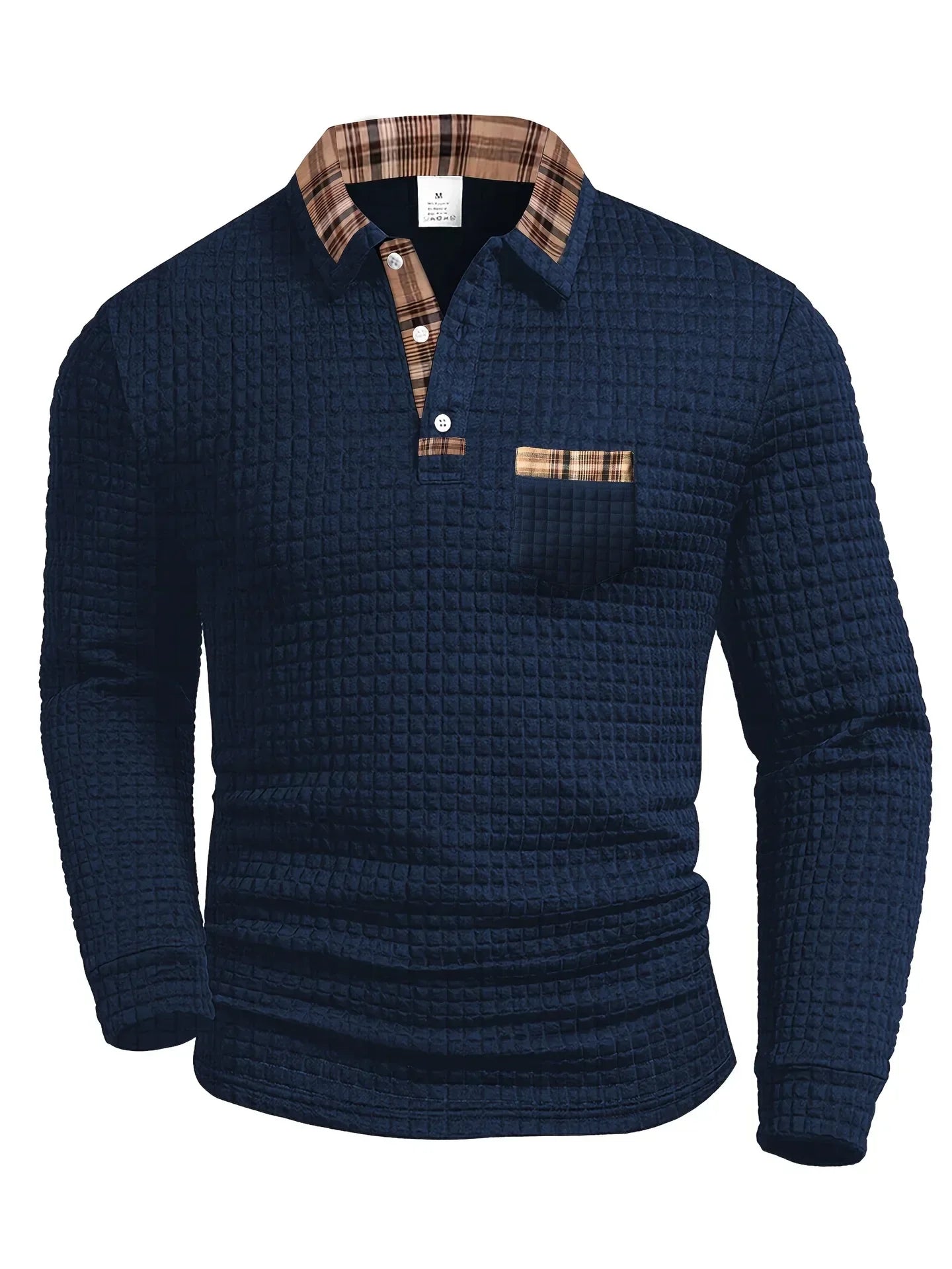 BEKMAN | Geruite Polo voor Dagelijks Comfort
