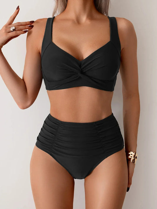 MALINA | Bikini Bandeau Model met Buikcontrole en Elegante Strandstijl