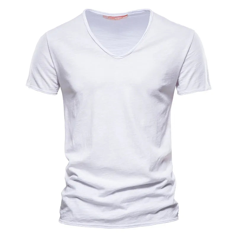 Andy | Luchtig Katoenen Zomer T-shirt (1+1 Gratis)
