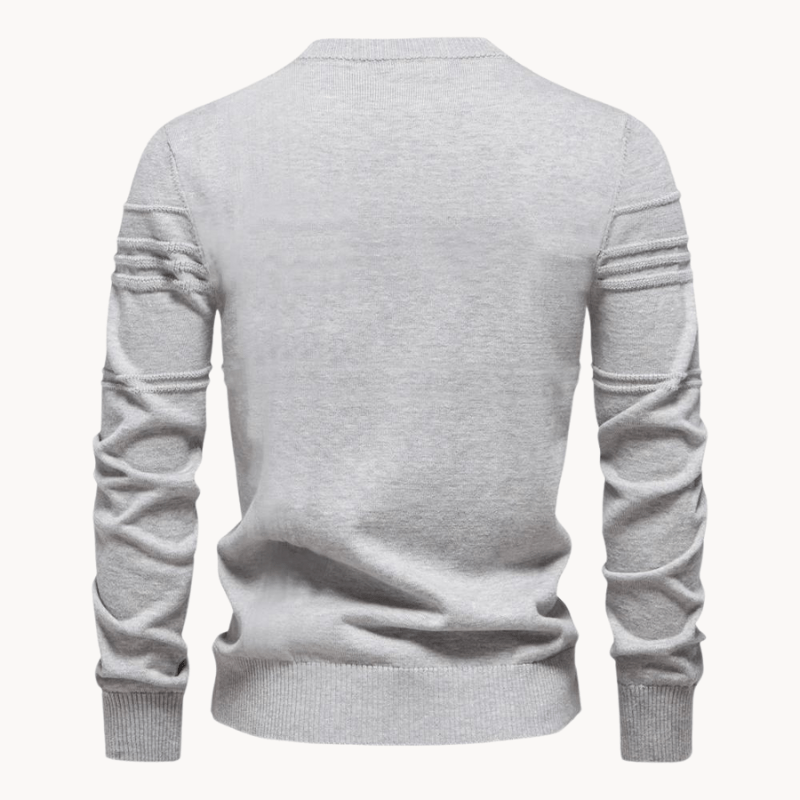 TOM | Stijlvolle herenpullover met ruitdesign