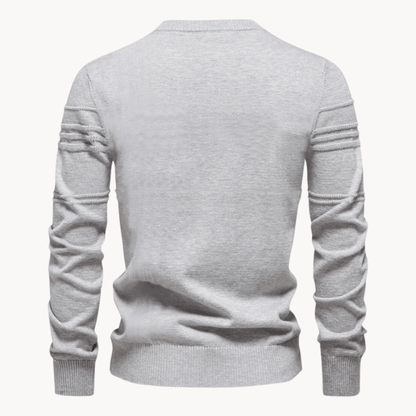 TOM | Stijlvolle herenpullover met ruitdesign