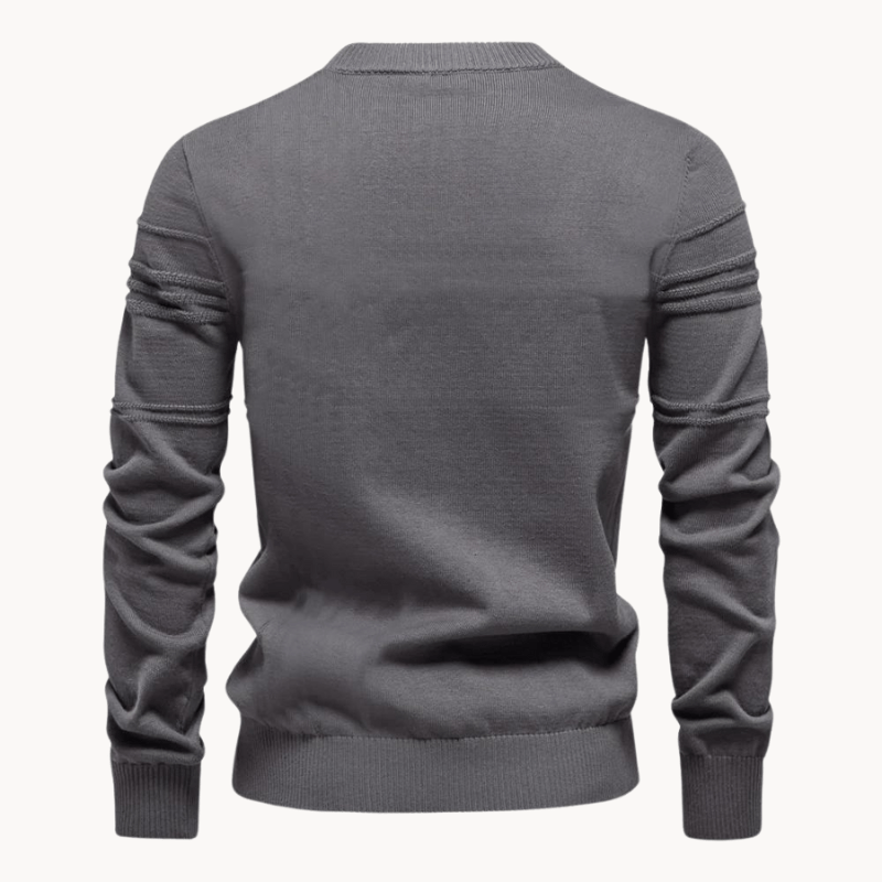TOM | Stijlvolle herenpullover met ruitdesign