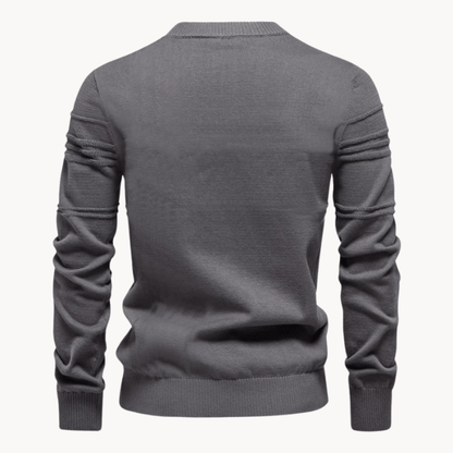 TOM | Stijlvolle herenpullover met ruitdesign