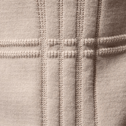 TOM | Stijlvolle herenpullover met ruitdesign
