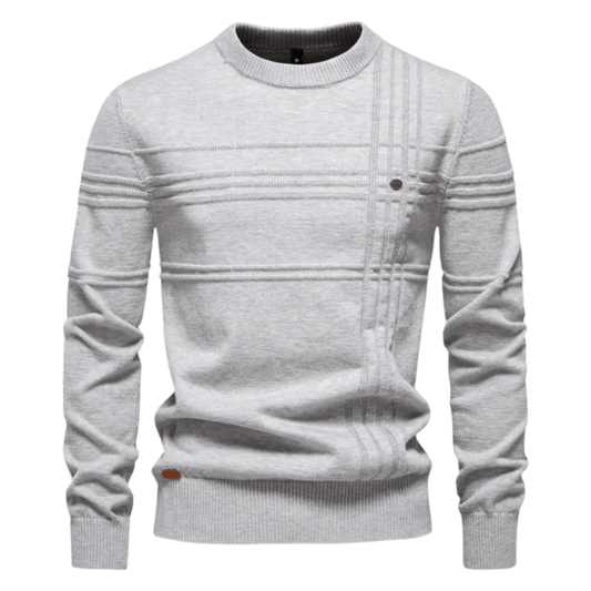 TOM | Stijlvolle herenpullover met ruitdesign