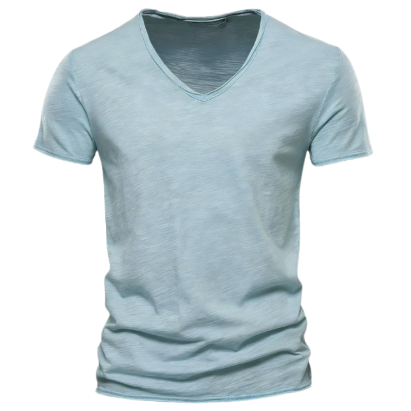 Andy | Luchtig Katoenen Zomer T-shirt (1+1 Gratis)