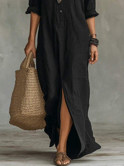 Millena™| Moeiteloze maxi-jurk met flatterend silhouet