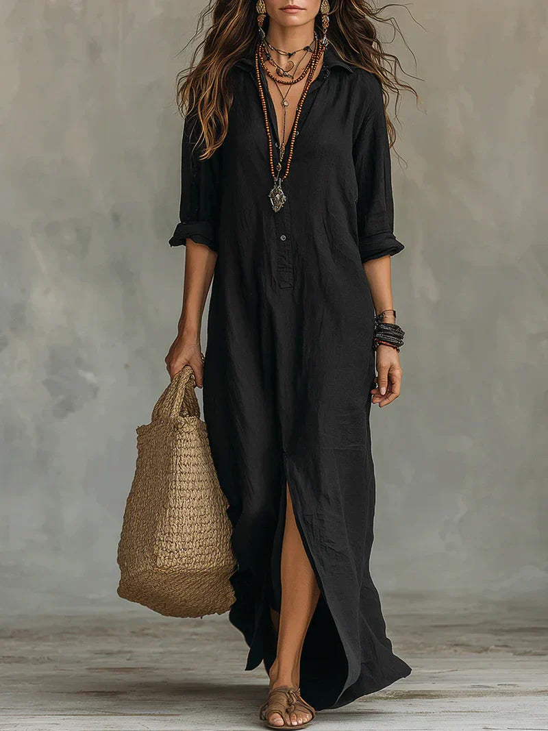 Millena™| Moeiteloze maxi-jurk met flatterend silhouet