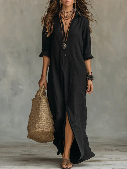 Millena™| Moeiteloze maxi-jurk met flatterend silhouet
