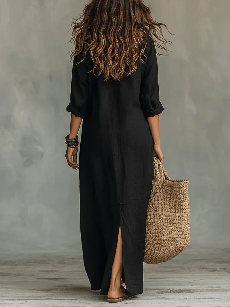 Millena™| Moeiteloze maxi-jurk met flatterend silhouet