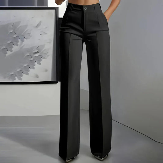 Taylor | Chic hoge taillebroek met flatterende pasvorm voor werk en elegante momenten