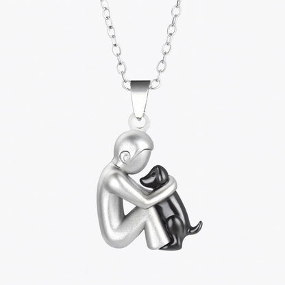 Halsketting met Hug-hanger Esmee