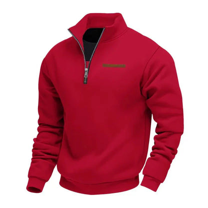 Steff - Casual fleece sweatshirt voor heren