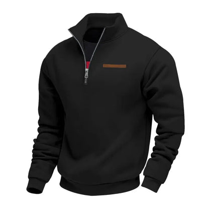 Steff - Casual fleece sweatshirt voor heren