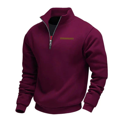 Steff - Casual fleece sweatshirt voor heren