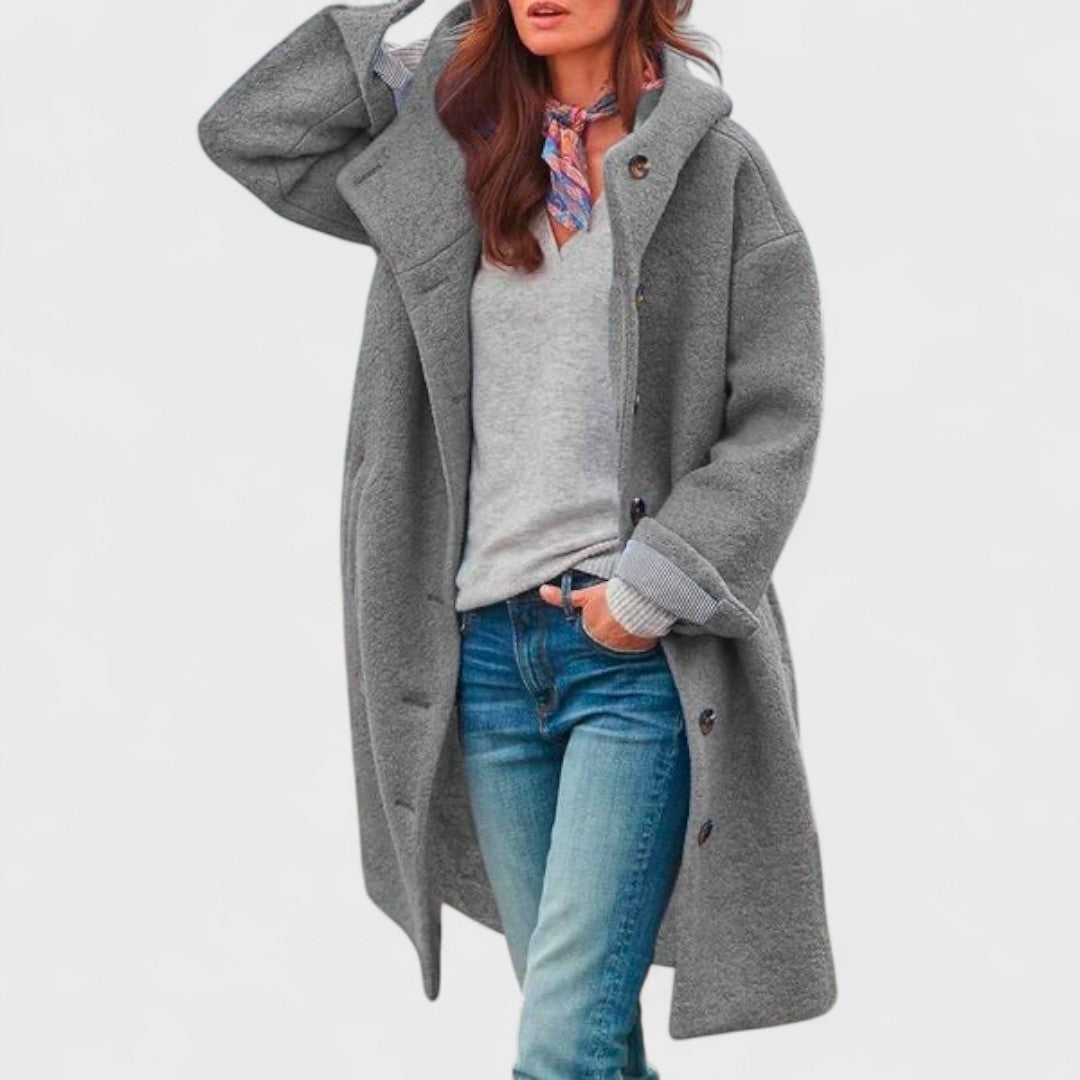 Ariana - Elegante wollen jas