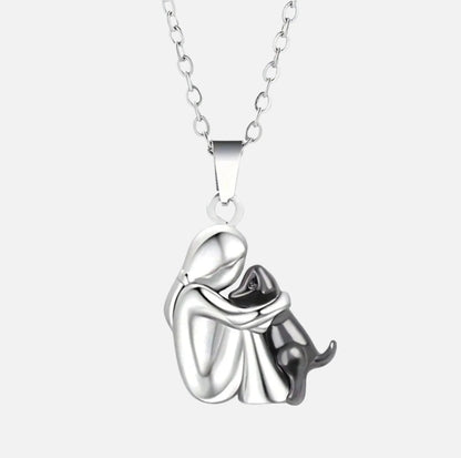Halsketting met Hug-hanger Esmee