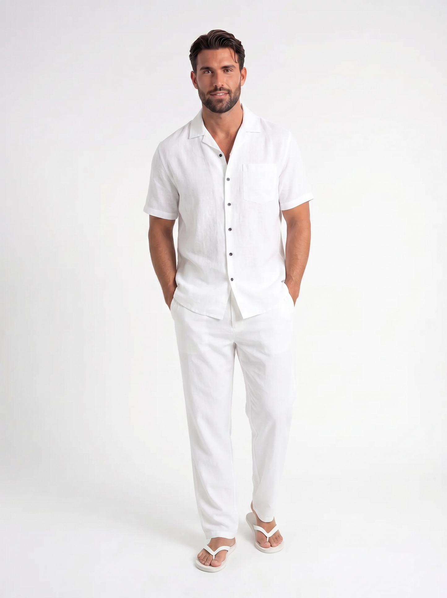 Arlo – Zomerse Linnen Set