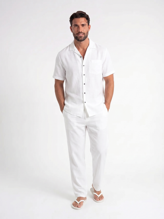 Arlo – Zomerse Linnen Set