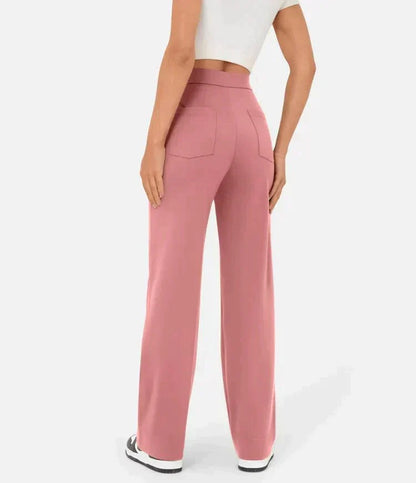 Sanja | Elastische Broek met Hoge Taille Dames