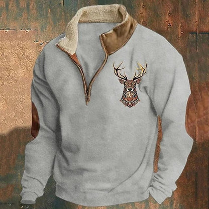 Gunter | Elegante en warme pullover met ritskraag
