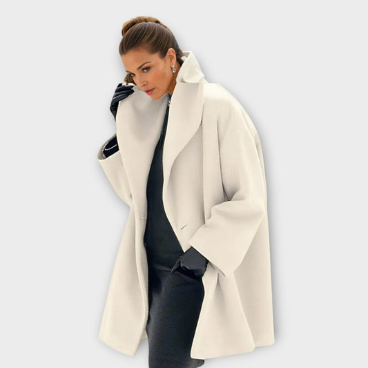 Amélie | Elegante wollen jas voor herfst en winter