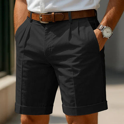 Tony™ | Elegante Heren Short met Plooien